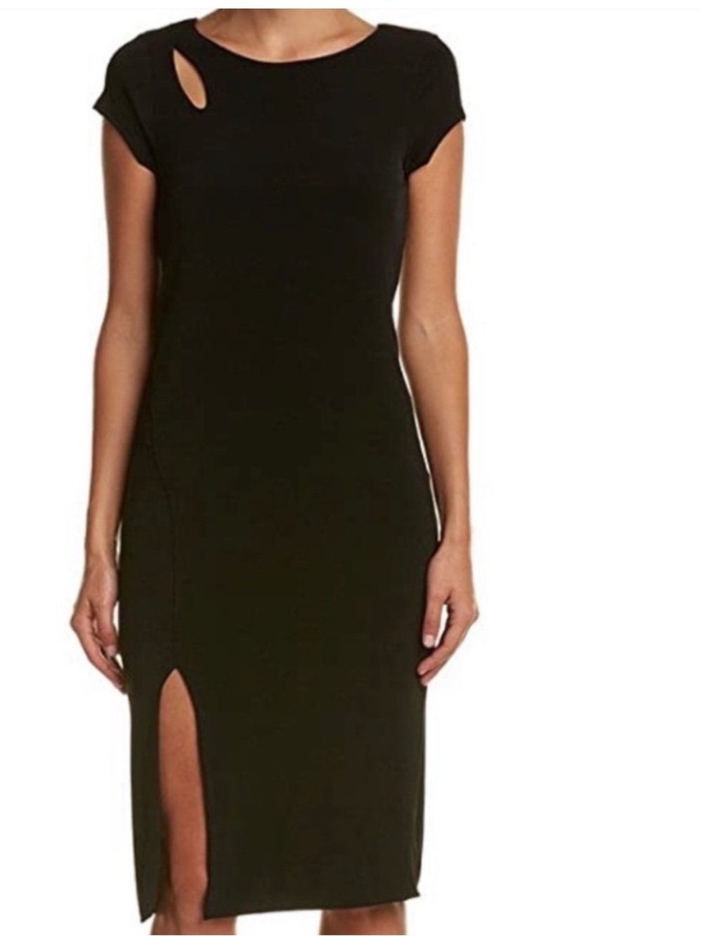 Anthropologie | Dresses | Velvet by Graham & Spencer Black Midi Dress